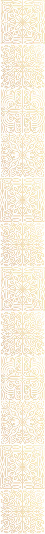 Golden iron work design